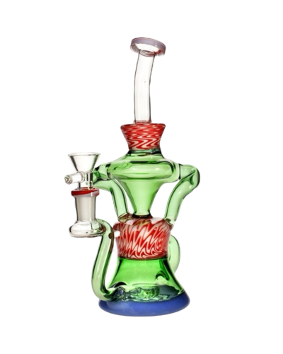 Бонг стеклянный "Recycler Make" (22cm)