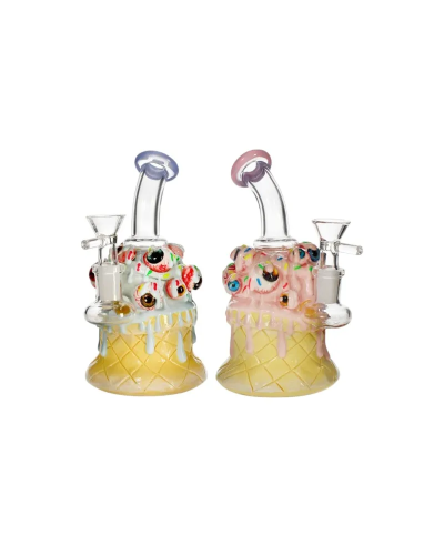 Бонг стеклянный "Icecream" (17 cm)