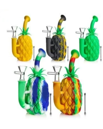 Бонг силіконовий "Pineapple" (17 cm)