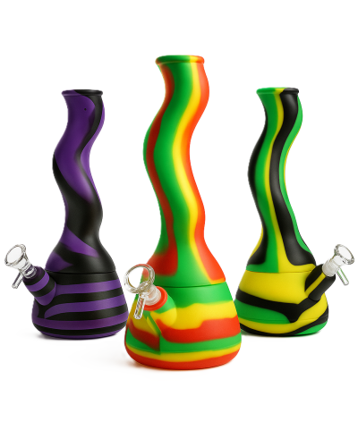 Бонг силіконовий Wave 26см