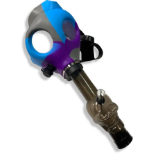 Бонг-маска Gas Mask синьо-фіолетова