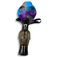 Бонг-маска Gas Mask синьо-фіолетова