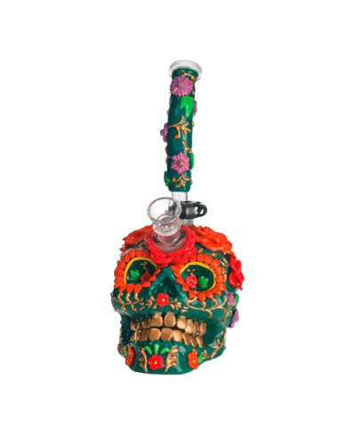 Бонг Mexican Skull 25см