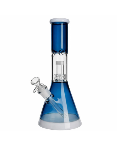 Бонг стеклянный "Top Beaker Color Matrix" (30 cm)