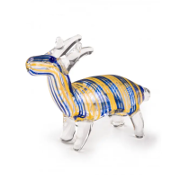 Трубка курильна скляна "MISTIQ" (10 см) Олень