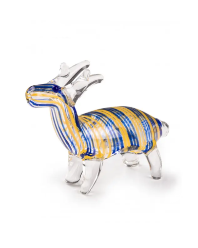 Трубка курильна скляна "MISTIQ" (10 см) Олень