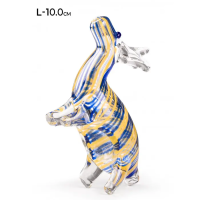 Трубка курильна скляна "MISTIQ" (10 см) Олень