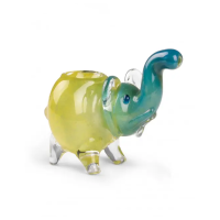 Трубка курильна скляна "MISTIQ" (6,5 см) Слон