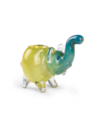 Трубка курильна скляна "MISTIQ" (6,5 см) Слон