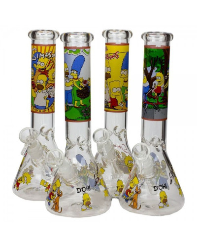 Бонг скляний "Simpson" (26 cm)