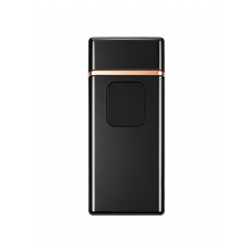 Зажигалка сенсорная USB Shell Black (спираль)