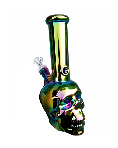 Бонг скляний "Skull Gradient" 23 cm