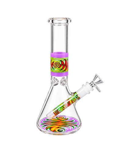Бонг скляний "Classic Beaker Various Print" (25,5 cm)