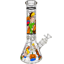 Бонг скляний "Cartoon Weed Trip" 35 см 