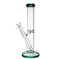 Бонг скляний Classic Small Tube 26 см Зелений