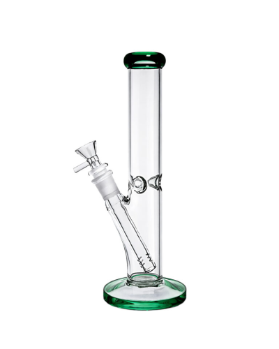 Бонг стеклянный Classic Small Tube 26 см Зеленый
