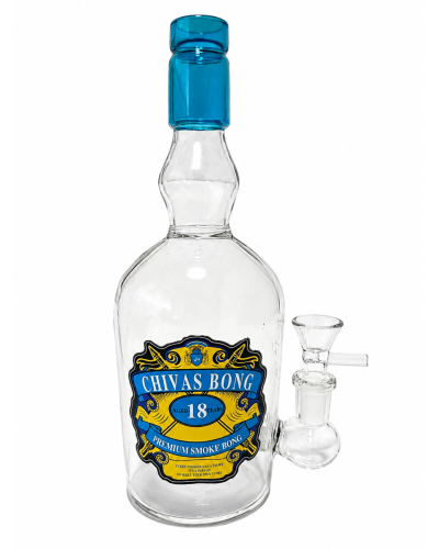 Бонг скляний Chivas Bong «Лікер» 25 см