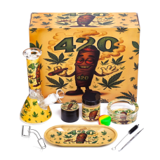 Подарунковий набір для куріння "420" 11 предметів