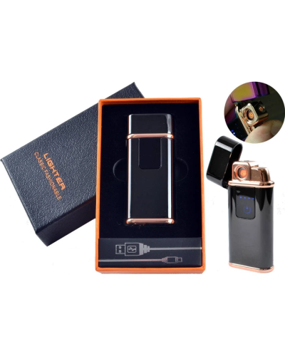 Запальничка сенсорна USB Blue (спіраль)