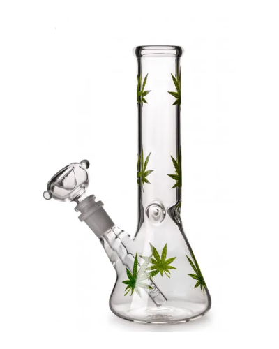 Бонг стеклянный "Mistiq Leaf" (25 cm)