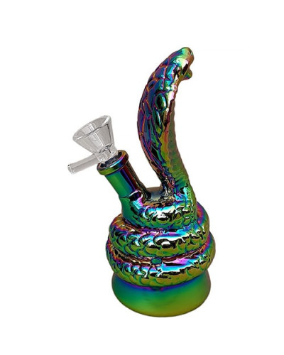 Бонг скляний "Kobra Gradient" 16 см