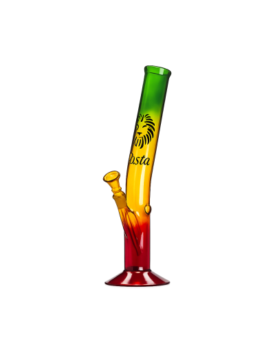 Бонг скляний "Rasta Lion" (33 cm)