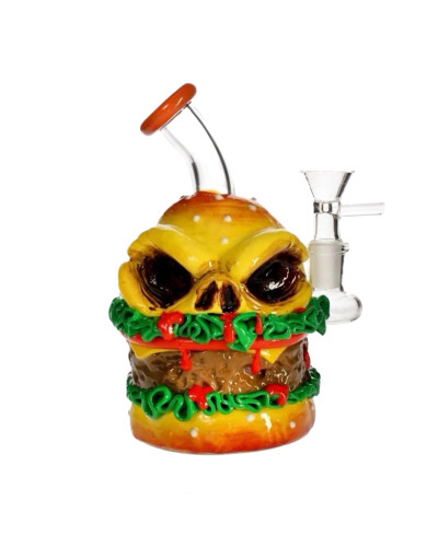 Бонг стеклянный "Burger" (17 cm)