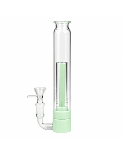 Бонг скляний портативний "Bird Bong" 22 см Зелений