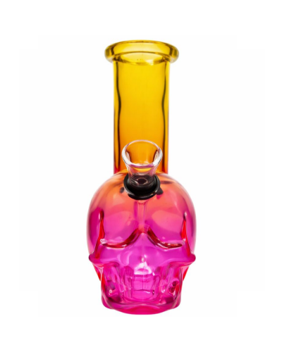 Бонг стеклянный "Череп" 15 см Бонг стеклянный "Череп" 15 см