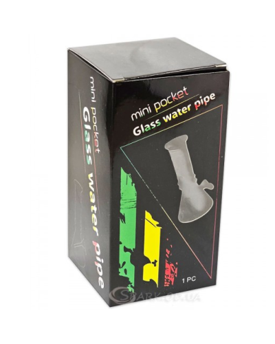 Бонг скляний "Rasta" 15 см Бонг скляний "Rasta" 15 см