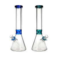 Бонг скляний "High Beaker Color" (38 cm)