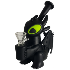 Бонг силіконовий Дракон "Toothless Dragon" чорний