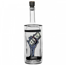 Водник із скла "Money" прозорий