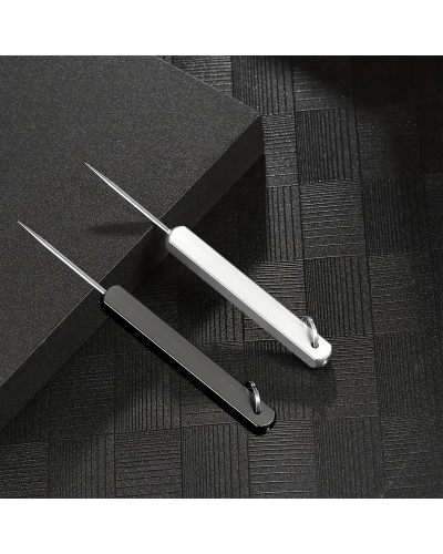 Голка-брелок багатофункціональна Срібна (складна)