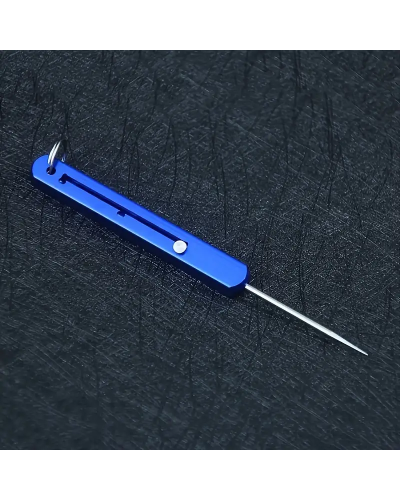 Голка-брелок багатофункціональна Синя (складна) Голка-брелок багатофункціональна Синя (складна)