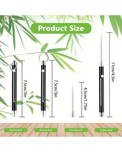 Голка-брелок багатофункціональна Фіолетова (складна + чохол)