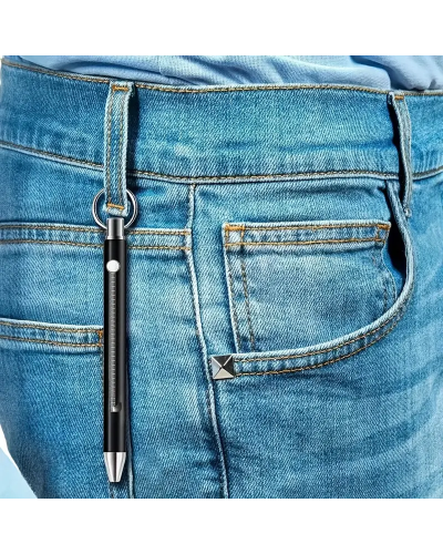 Голка-брелок багатофункціональна Фіолетова (складна + чохол)