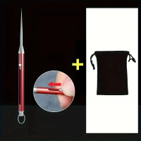 Голка-брелок багатофункціональна Червона (складна + чохол)