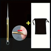 Голка-брелок багатофункціональна Золота (складна + чохол)