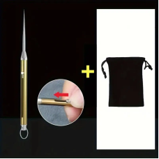 Голка-брелок багатофункціональна Золота (складна + чохол)