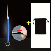 Голка-брелок багатофункціональна Синя (складна + чохол)