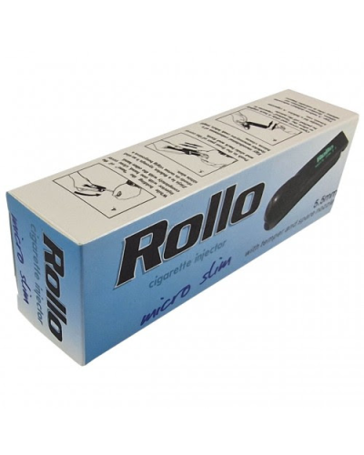 Машинка для гильз Rollo Micro Slim 5.5 мм в черном цвете