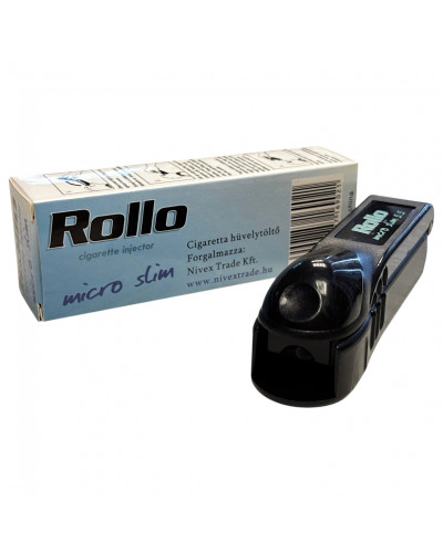 Машинка для гильз Rollo Micro Slim 5.5 мм в черном цвете