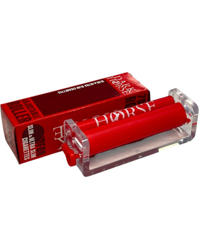 Машинка для самокруток Dark Horse Slim Ultra в красном цвете