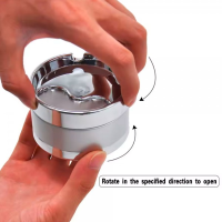 Попільничка металева "Зсувна"