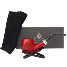 Подарунковий набір з трубкою в червоному кольорі