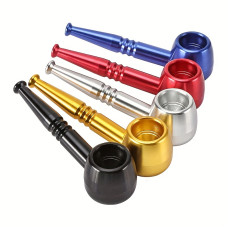 Трубка курильна металева "Різнокольорова"