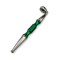 Трубка металева з кришкою Green 15 см