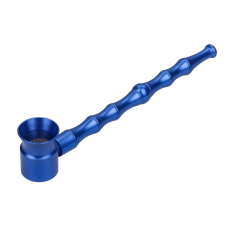 Трубка металева "Bamboo" синя