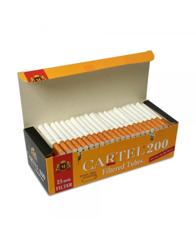 Гільзи для сигарет CARTEL Tubes (8мм) 200шт